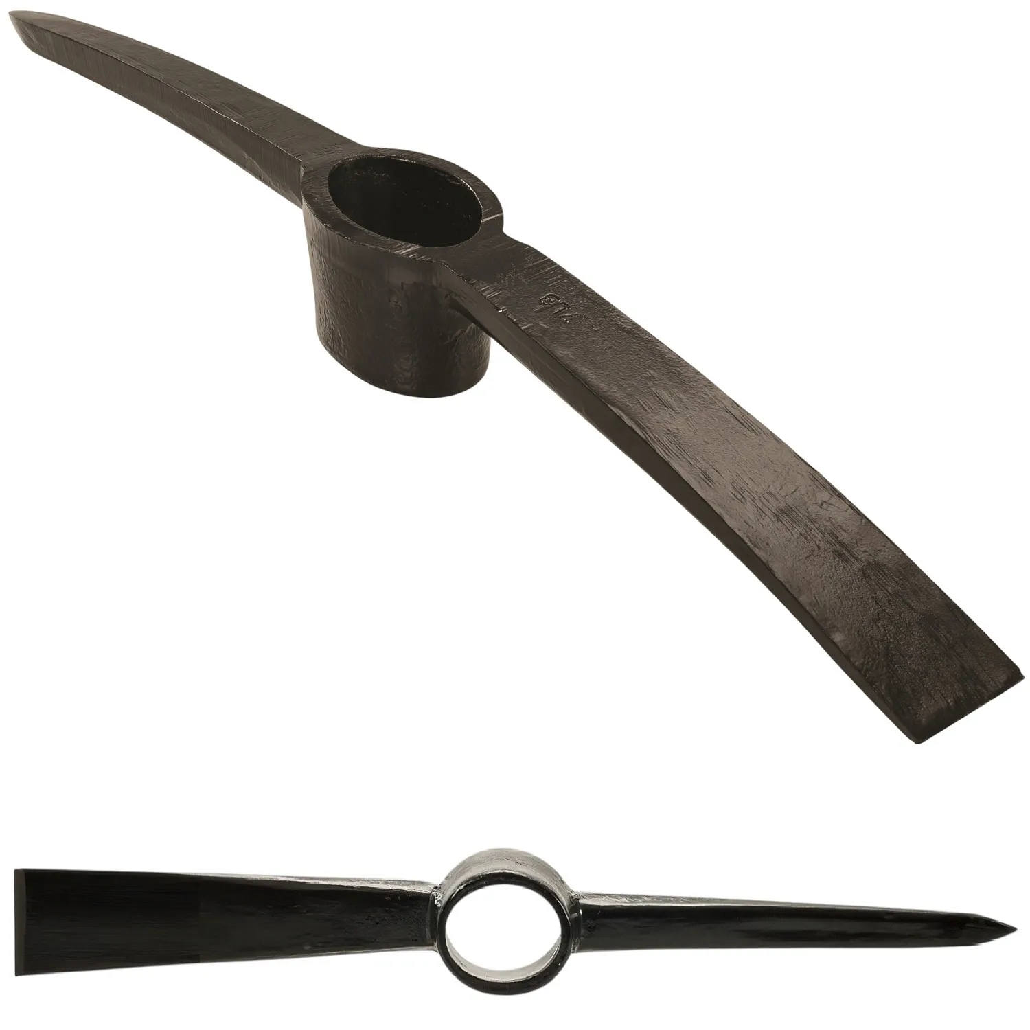 Silverline Forged Steel Pick Axe Head 7LB HA56 Silverline Pro 7lb Forged Steel Pick Axe Head for Heavy-Duty Digging (HA56)