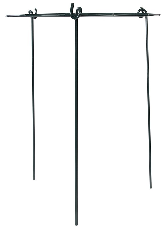 Silverline Garden Plant Grow-Through Support Frame demo on white background