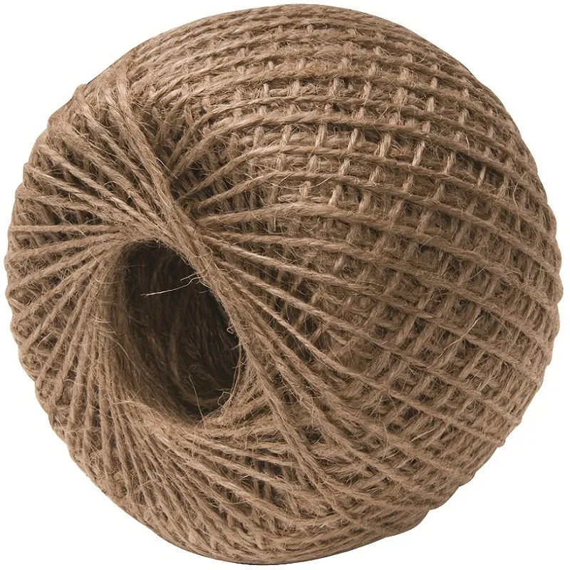 Silverline Natural Jute Garden Plant Twine String 250M 795597 1 Silverline Natural Jute Garden Plant Twine String 250m for Secure Tying (795597)