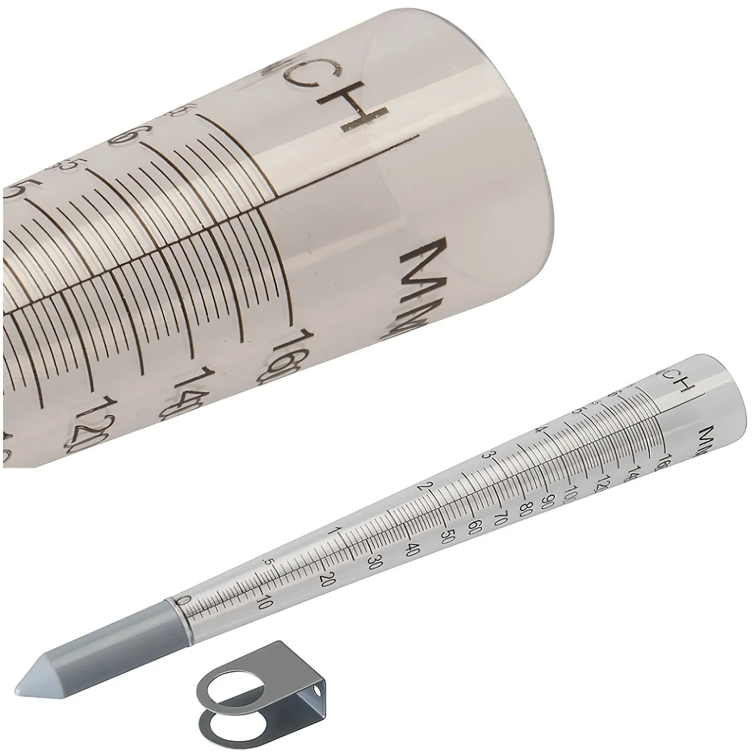 Silverline Rainfall Monitor Measurement Gauge 160 mm 221003 Silverline Rainfall Measurement Gauge 160mm for Accurate Rain Tracking (221003)