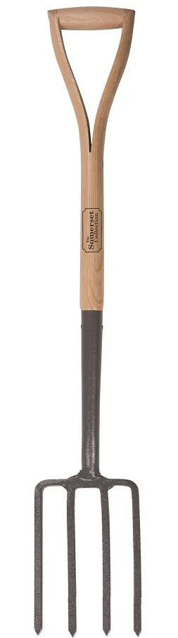 Silverline Somerset Premium Ash General Garden Fork 229420 Silverline Somerset Ash Digging Fork for Soil Cultivation (229420)
