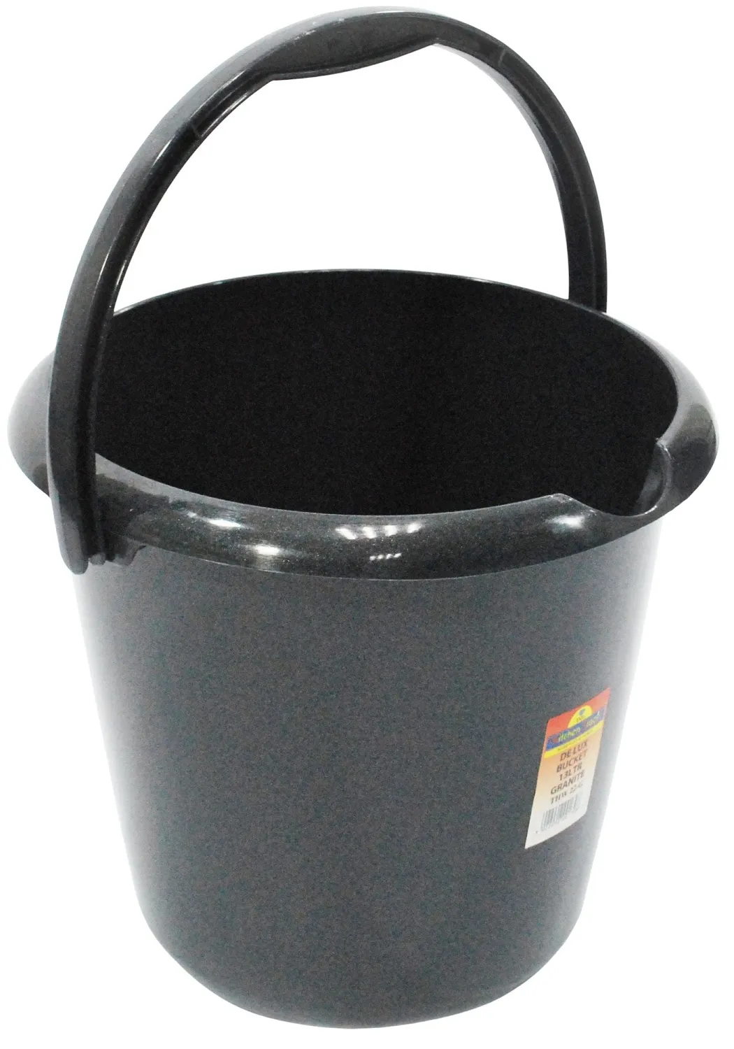 tml-quality-graphite-grey-household-cleaning-bucket-10-litre-thw22-g 13L Graphite Grey Household Bucket for General Use (THW22-G)