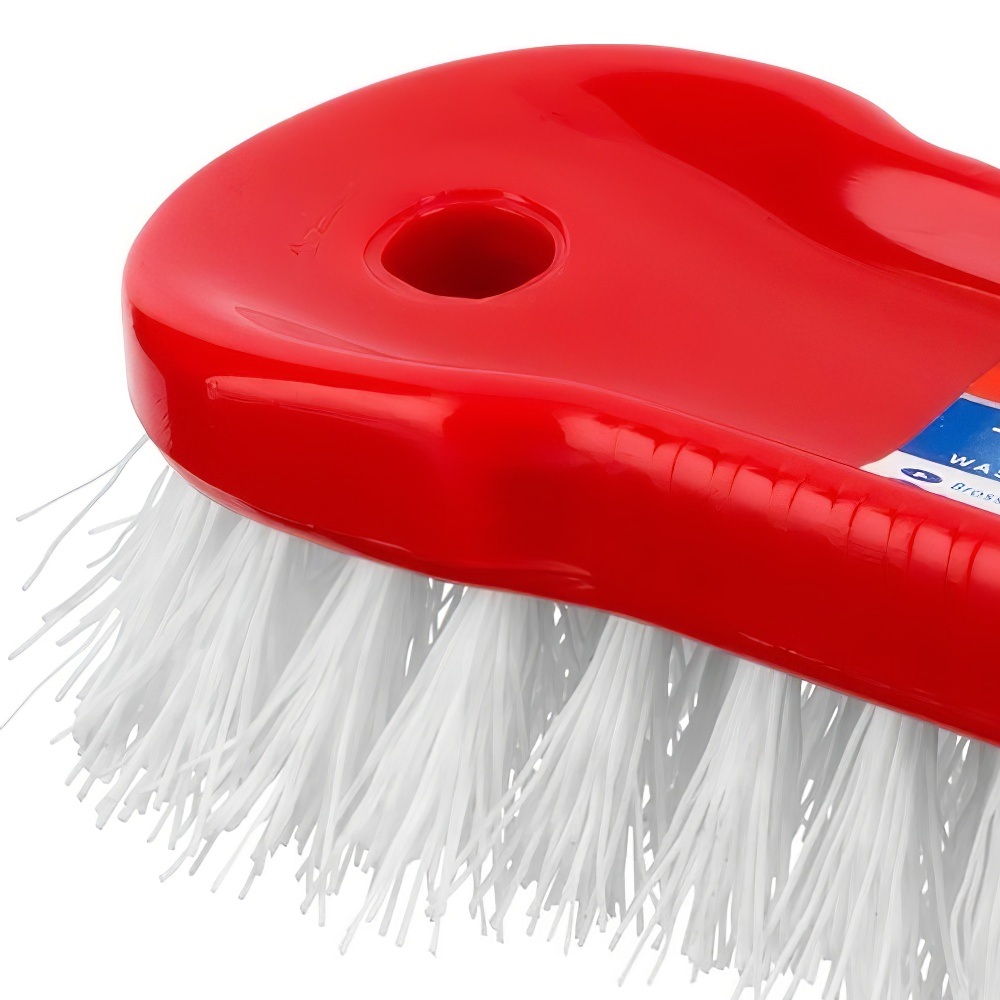 nylon scrubbing brush pointed design multi use