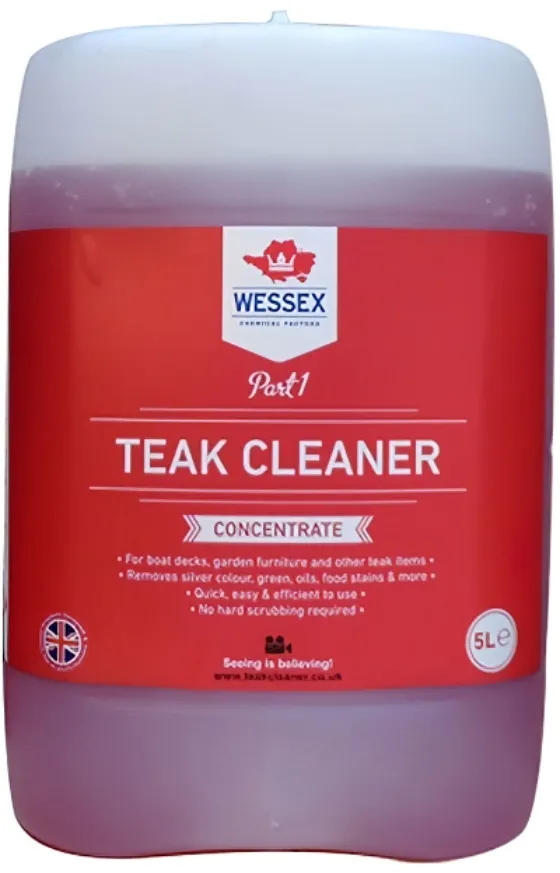 wessex-chemicals-marine-teak-decking-cleaner-5-litre-part-1b Wessex Chemicals Marine Teak Decking Cleaner 5L for Large Areas – Part 1 (WP0422-5)