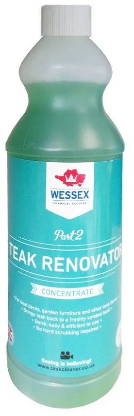 wessex-marine-teak-decking-renovator-brightener-1-litre-part-2 Wessex Marine Teak 1L Decking Renovator Brightener Part 2 (WP0907)