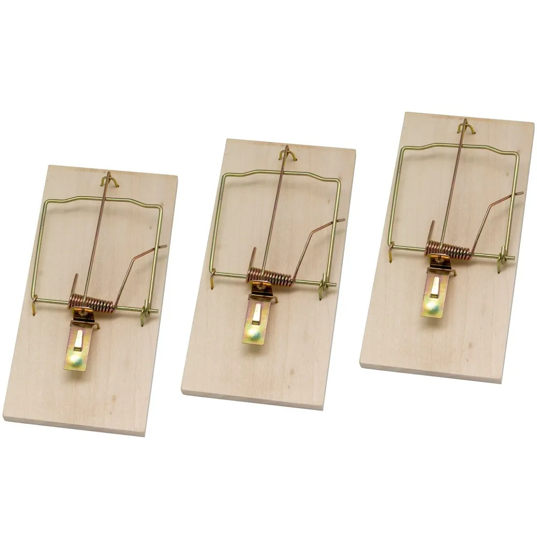 wooden-mouse-trap-plain Classic Wooden Mouse Trap Pack of 3 for Traditional Use (SB54A)