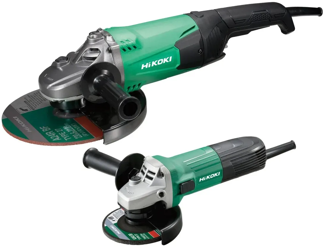 hikoki-pro-angle-grinder-twin-pack-115mm-and-230mm-110-volt Hikoki – Pro Angle Grinder Twin Pack 115mm and 230mm, 110 Volt (G23ST/G12SS/J2)