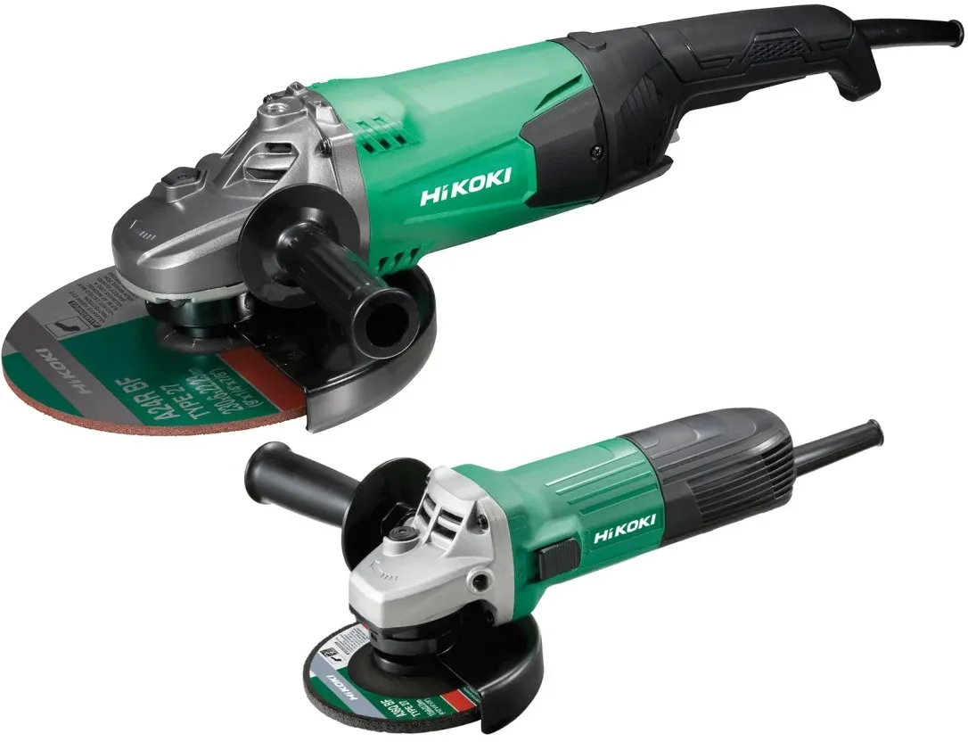hikoki-pro-angle-grinder-twin-pack-115mm-and-230mm-240-volt Hikoki – Pro Angle Grinder – Twin Pack (115mm, 230mm), 240 Volt (HIKTWINST)