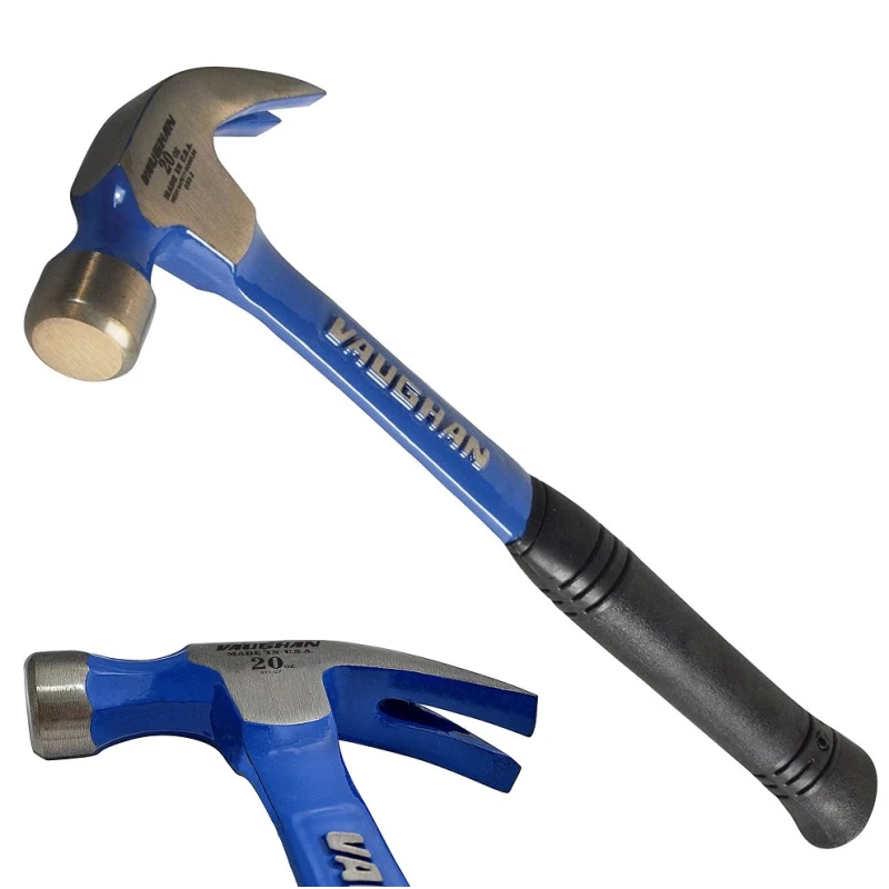 Vaughan – Pro Steel Eagle Solid Claw Hammer R20FF – 20oz (VAUR20FF, 127-55)