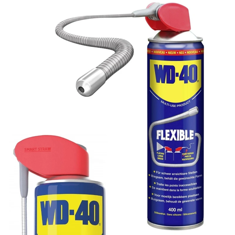 WD40 – Multi-Use Smart Flexible Straw Maintenance Aerosol – 400ml (44688) WD40 – Multi-Use Smart Flexible Straw Maintenance Aerosol – 400ml (44688)