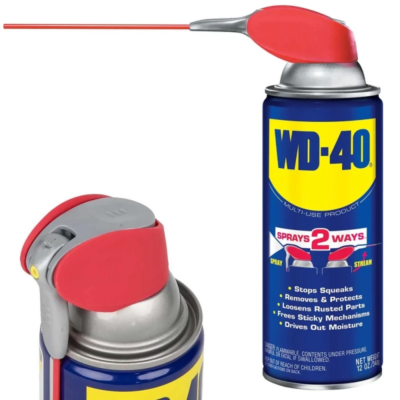 WD-40 Smart Straw Can – 300ml with Dual Spray Modes WD40 – Multi-Use Smart Straw Maintenance Aerosol – 300ml (44259)
