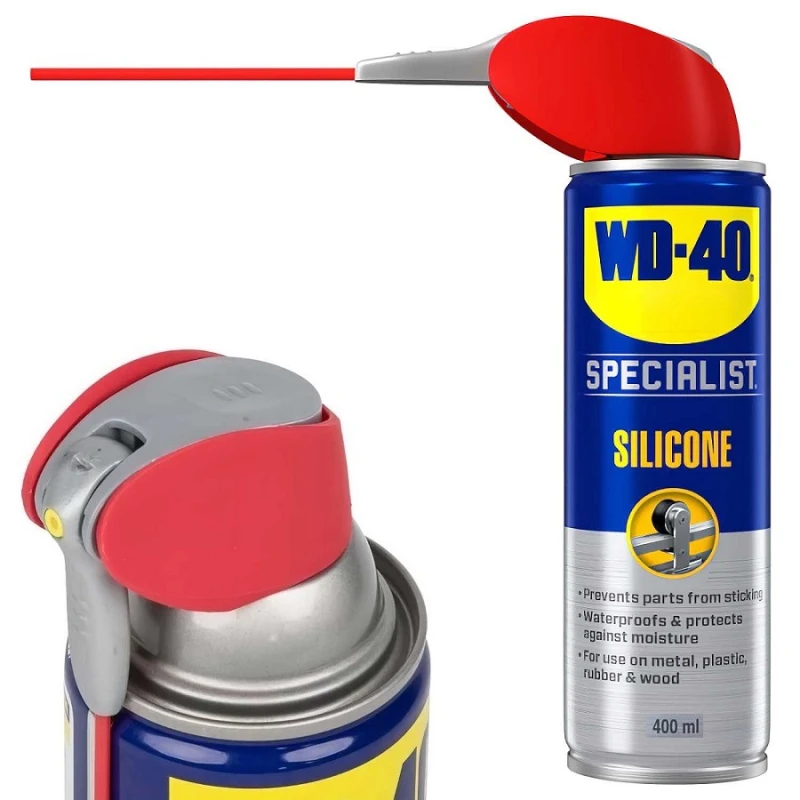 WD40 Specialist High-Performance Silicone Spray – 400ml (44377) WD40 – Specialist High-Performance Silicone Spray – 400ml (44377)