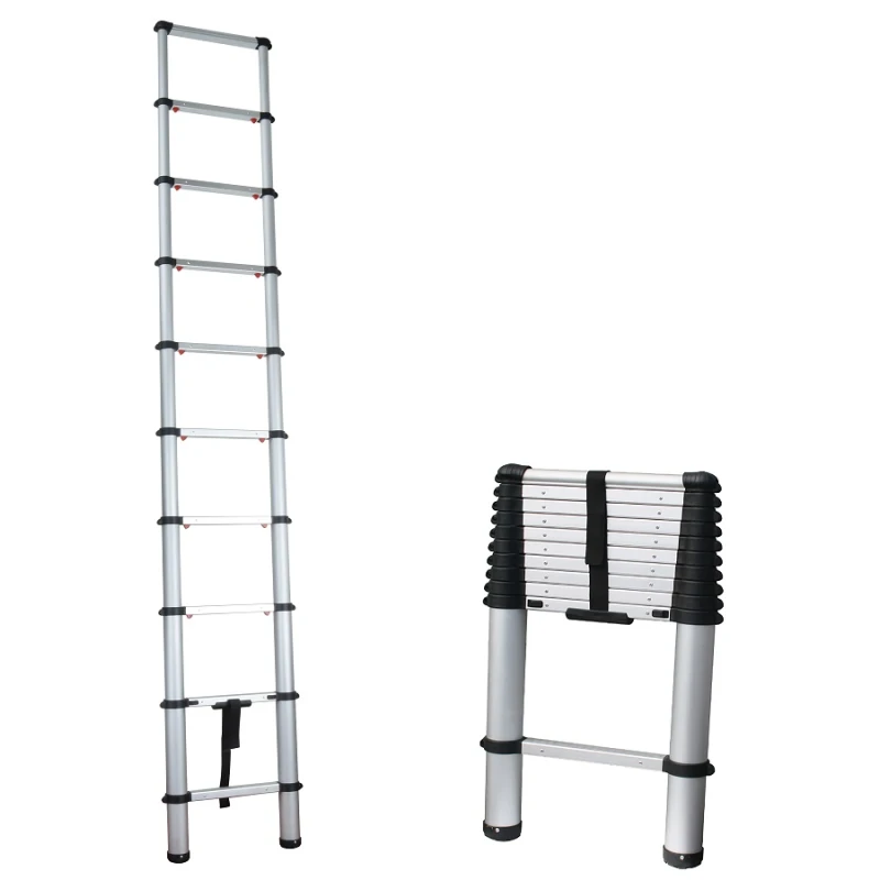 Zarges – 2.9m Soft Close Telescopic Work Adjustable Ladder (100599)