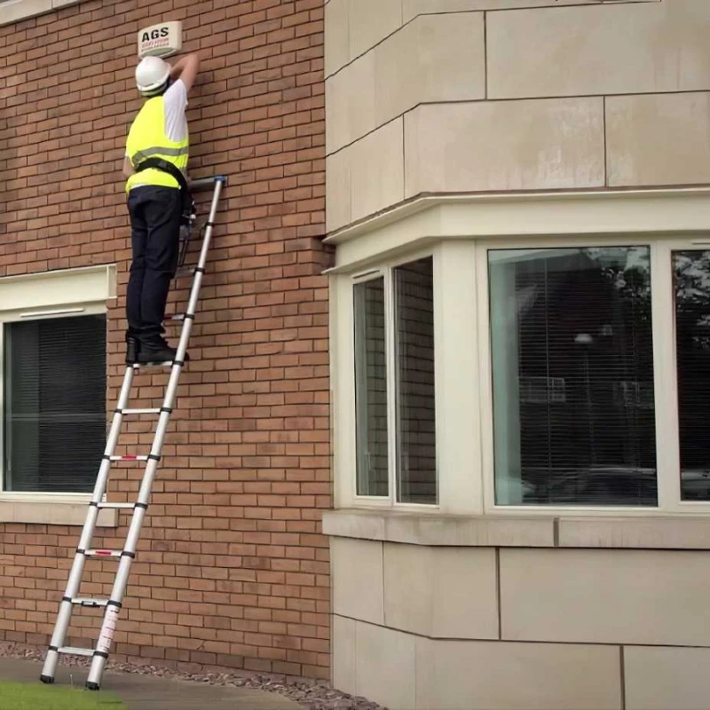 2.9m Soft Close Telescopic Work Adjustable Ladder (100599) | Path and Patio