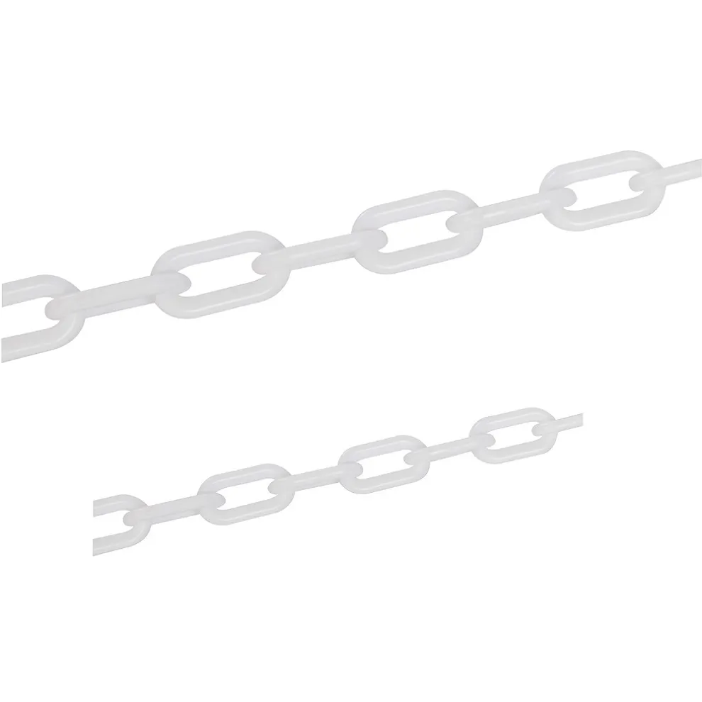 fixman-chain-white-plastic-6mm-x-5m-568185 Fixman White Plastic Chain 6mm x 5m for Lightweight Use (568185)