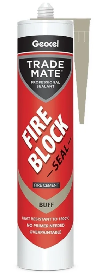 Geocel – Trade Mate Fire Block High Temperature Sealant – BUFF (6001010)