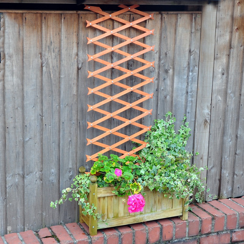 green-blade-garden-plant-expanding-wooden-trellis-natural-red-green-954004-3