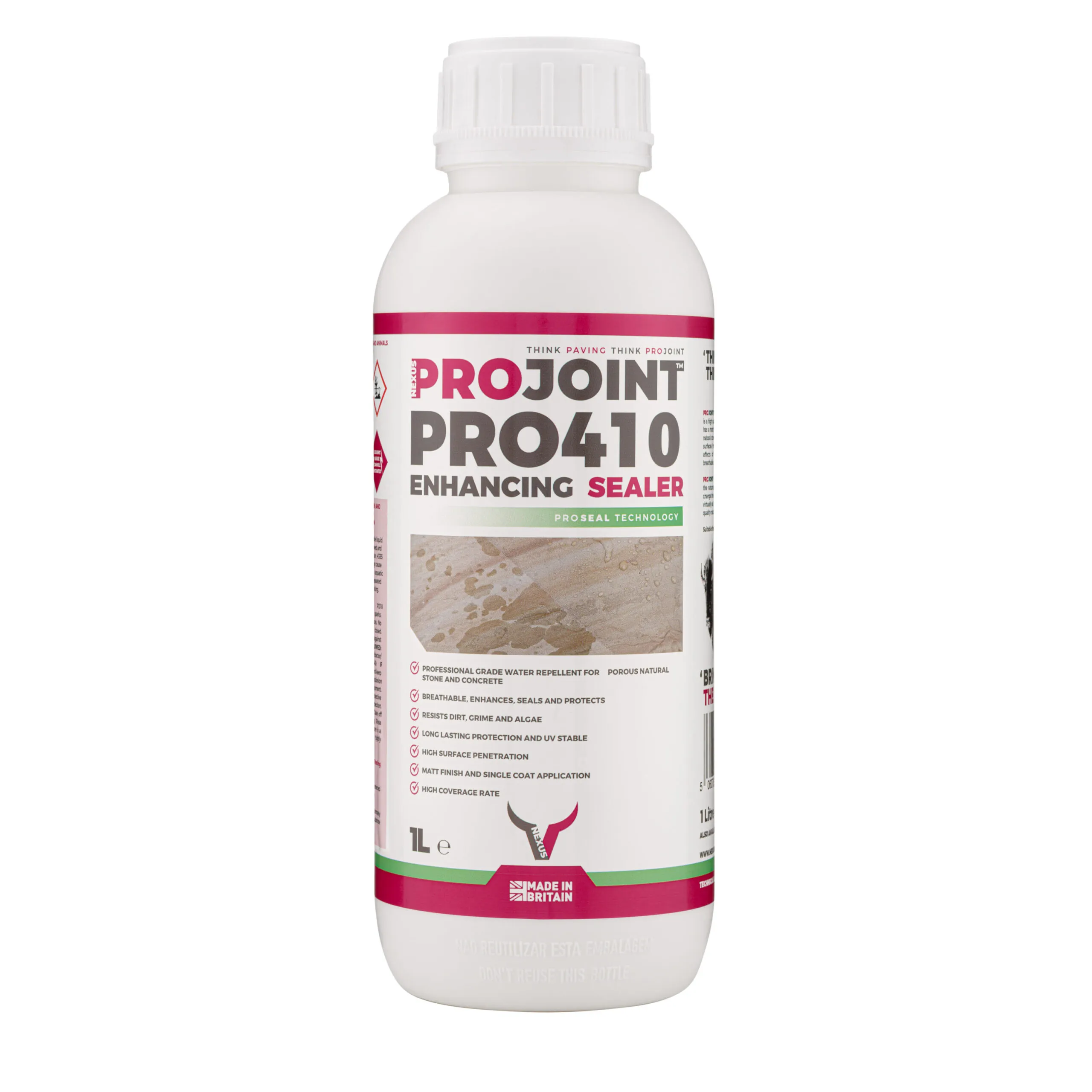 ProJoint Pro-410 Colour Enhancing Paving Sealer – 1 Litre (PRO4101)