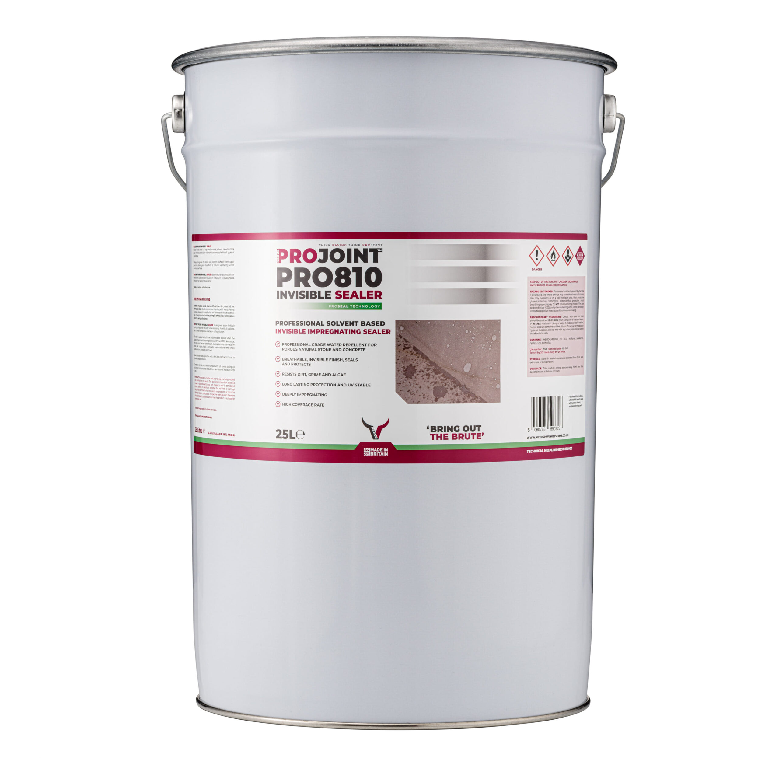 ProJoint Pro-810 Invisible Solvent Based Paving Sealer - 25 Litre