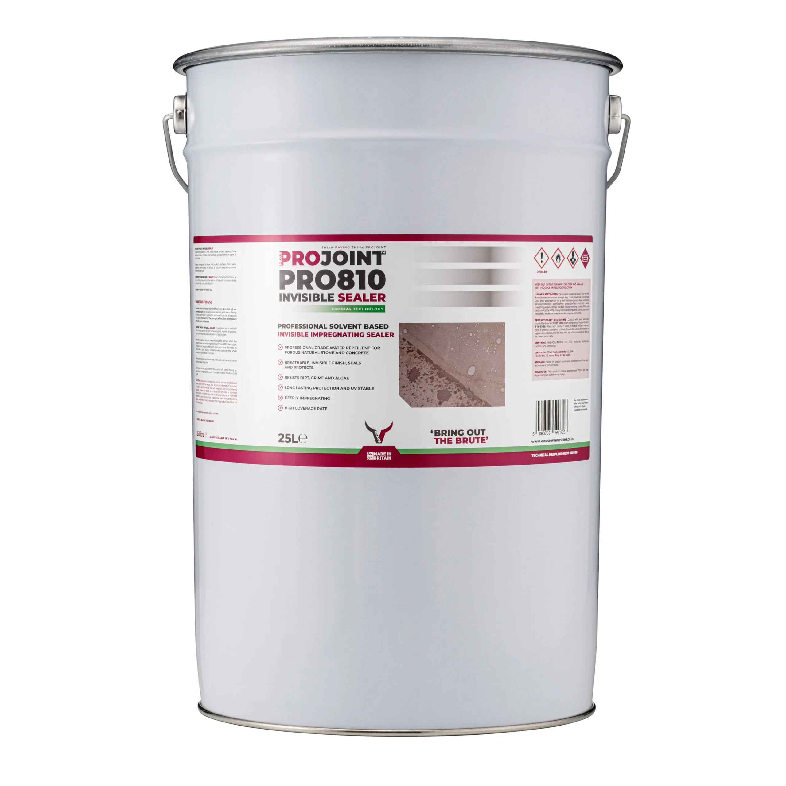 ProJoint Pro-810 Invisible Solvent Based Paving Sealer – 25 Litre (PRO81025)
