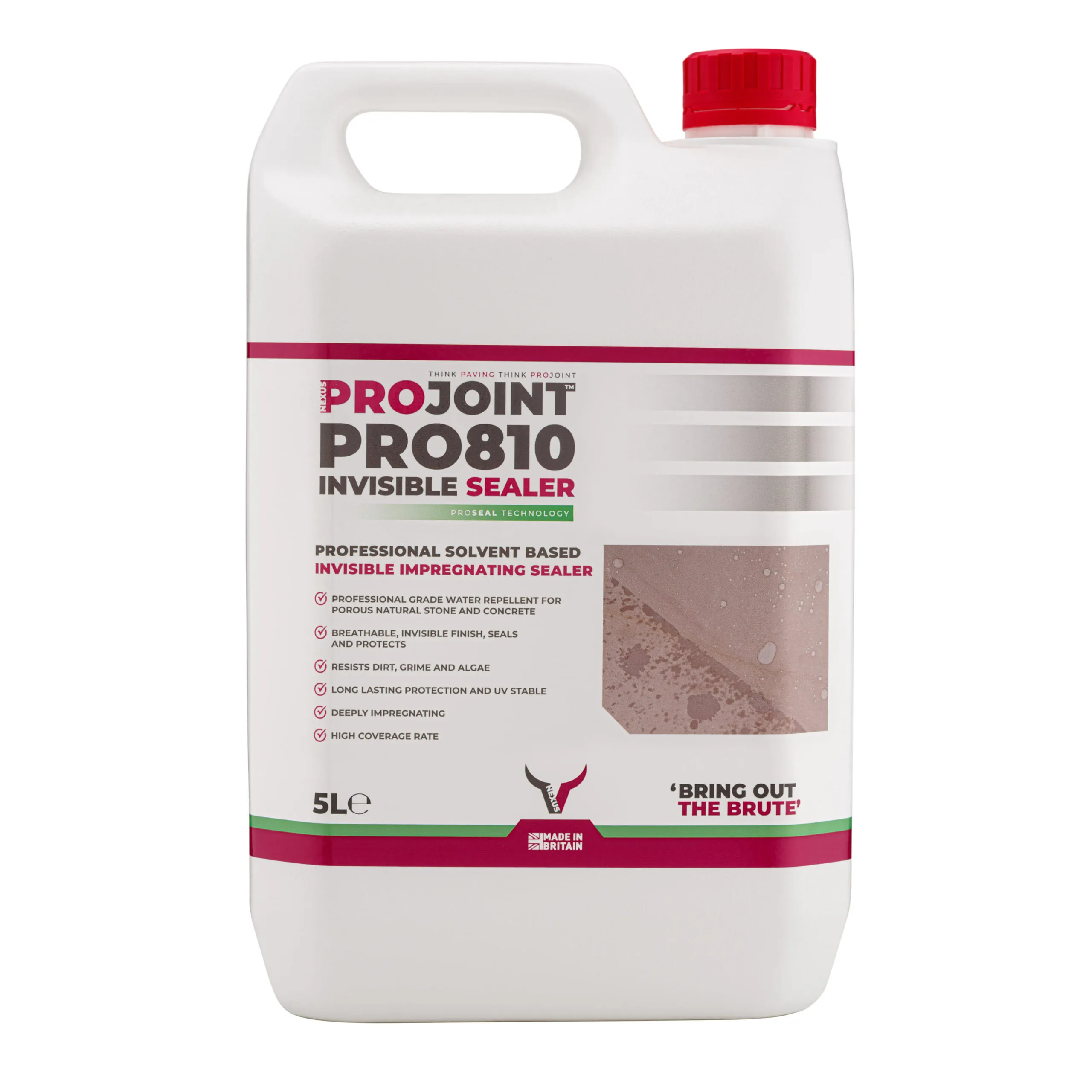 ProJoint Pro-810 Invisible Solvent Based Paving Sealer – 5 Litre (PRO8105)