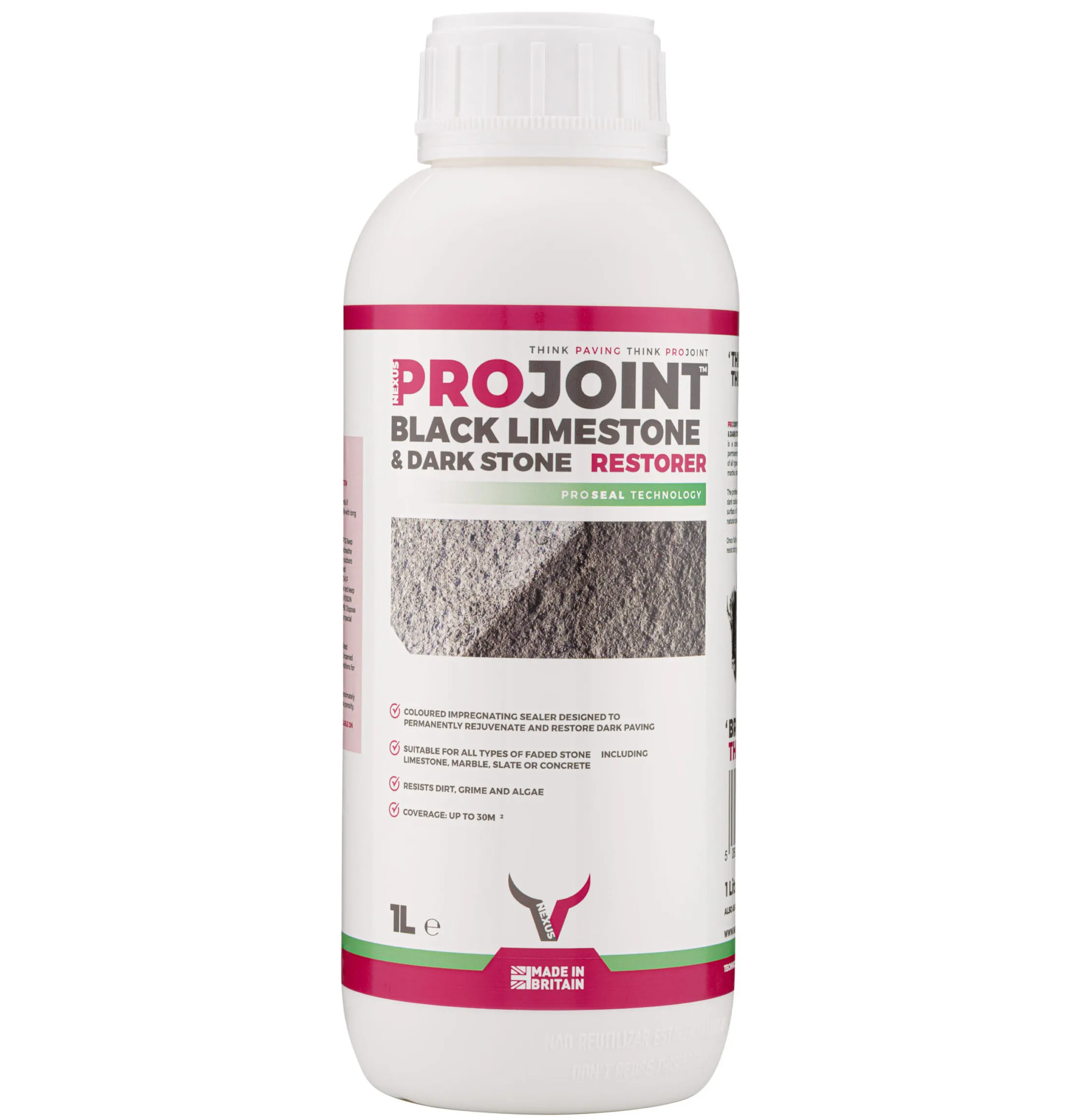 ProJoint Black Limestone & Dark Stone Restorer and Sealer – 1 Litre ProJoint Black Limestone & Dark Stone Restorer and Sealer - 1 Litre (BLR1)