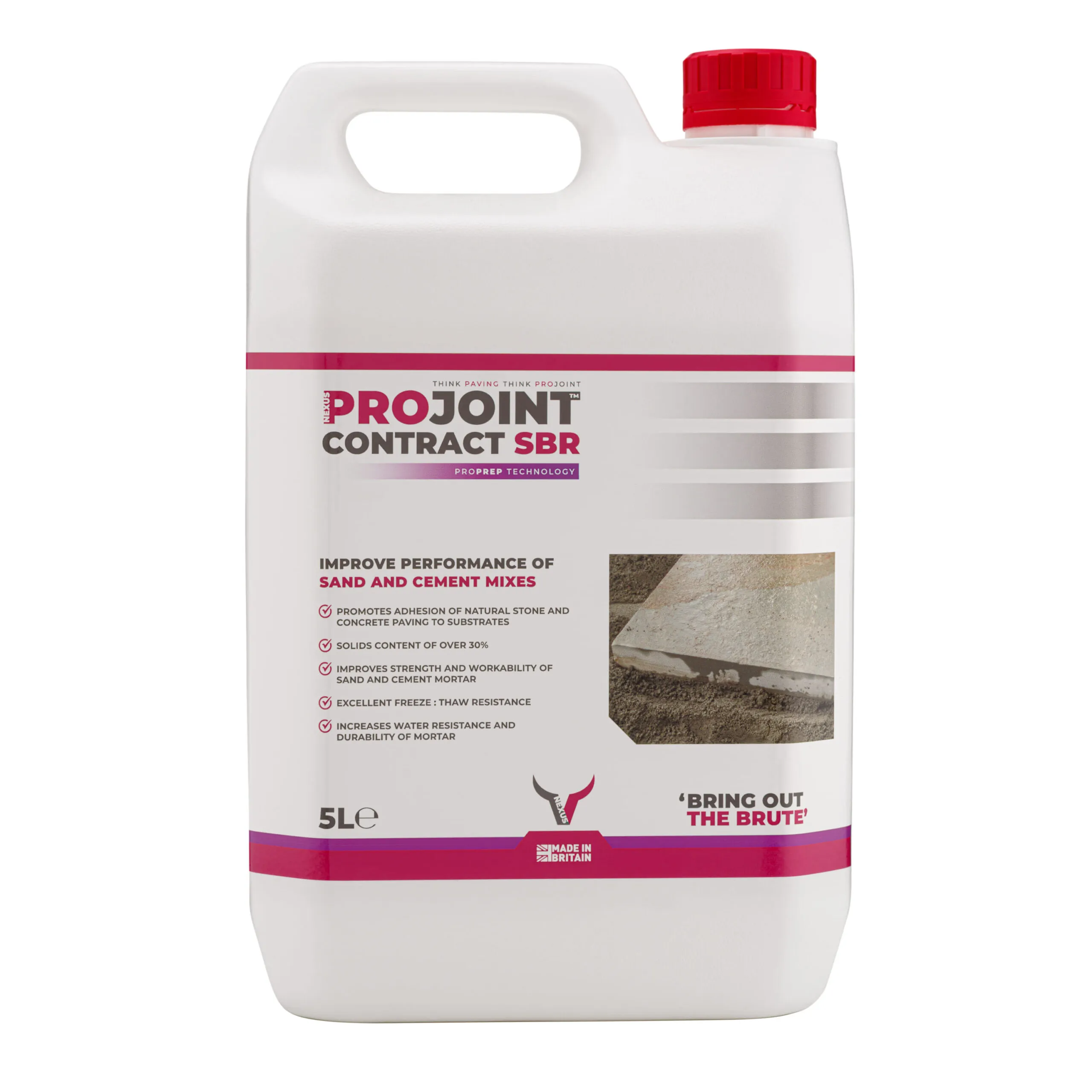 ProJoint Contract SBR Water-based Polymer Emulsion – 5-Litre (CSBR5)