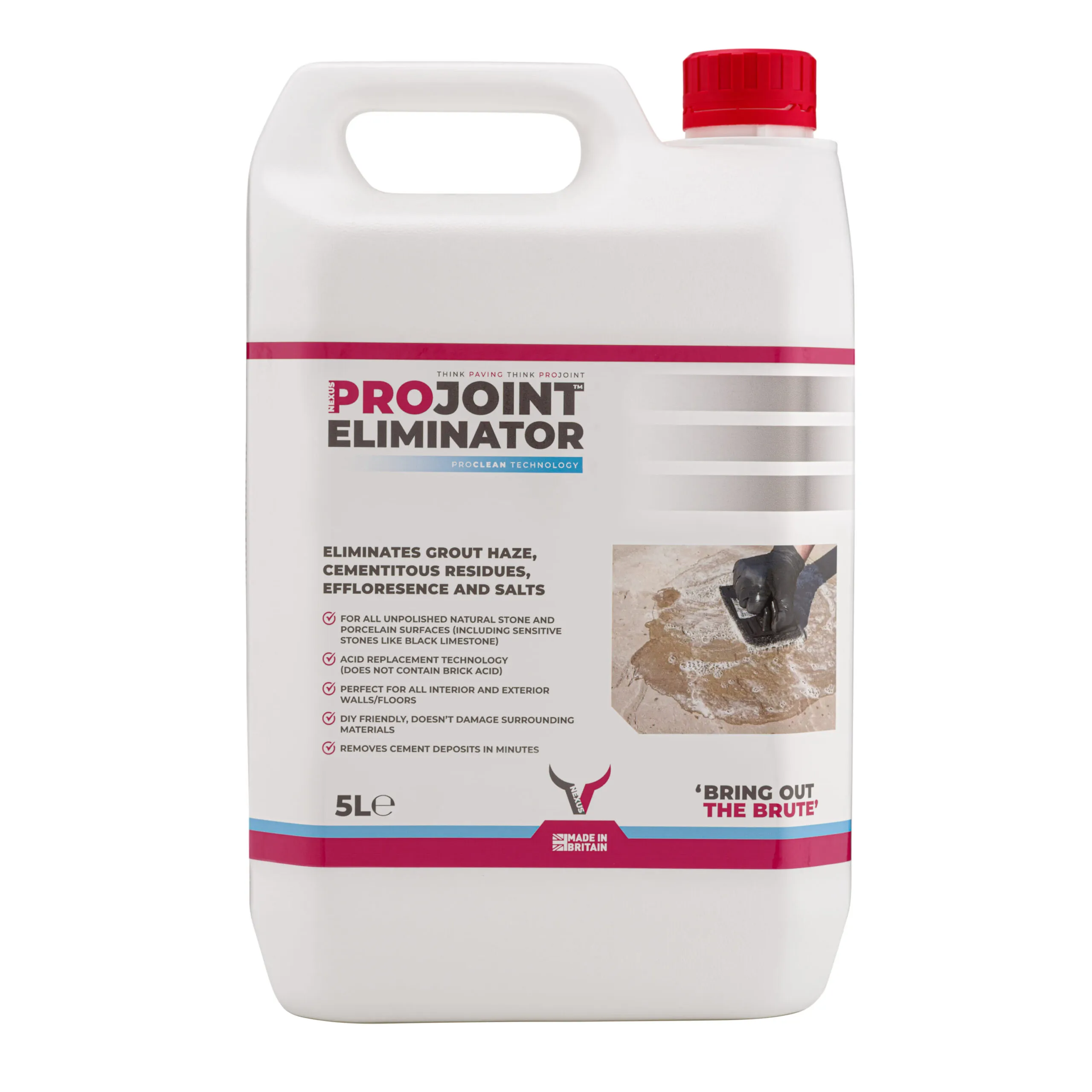 ProJoint Eliminator 5 Litre – Grout & Residue Remover (NEL5)