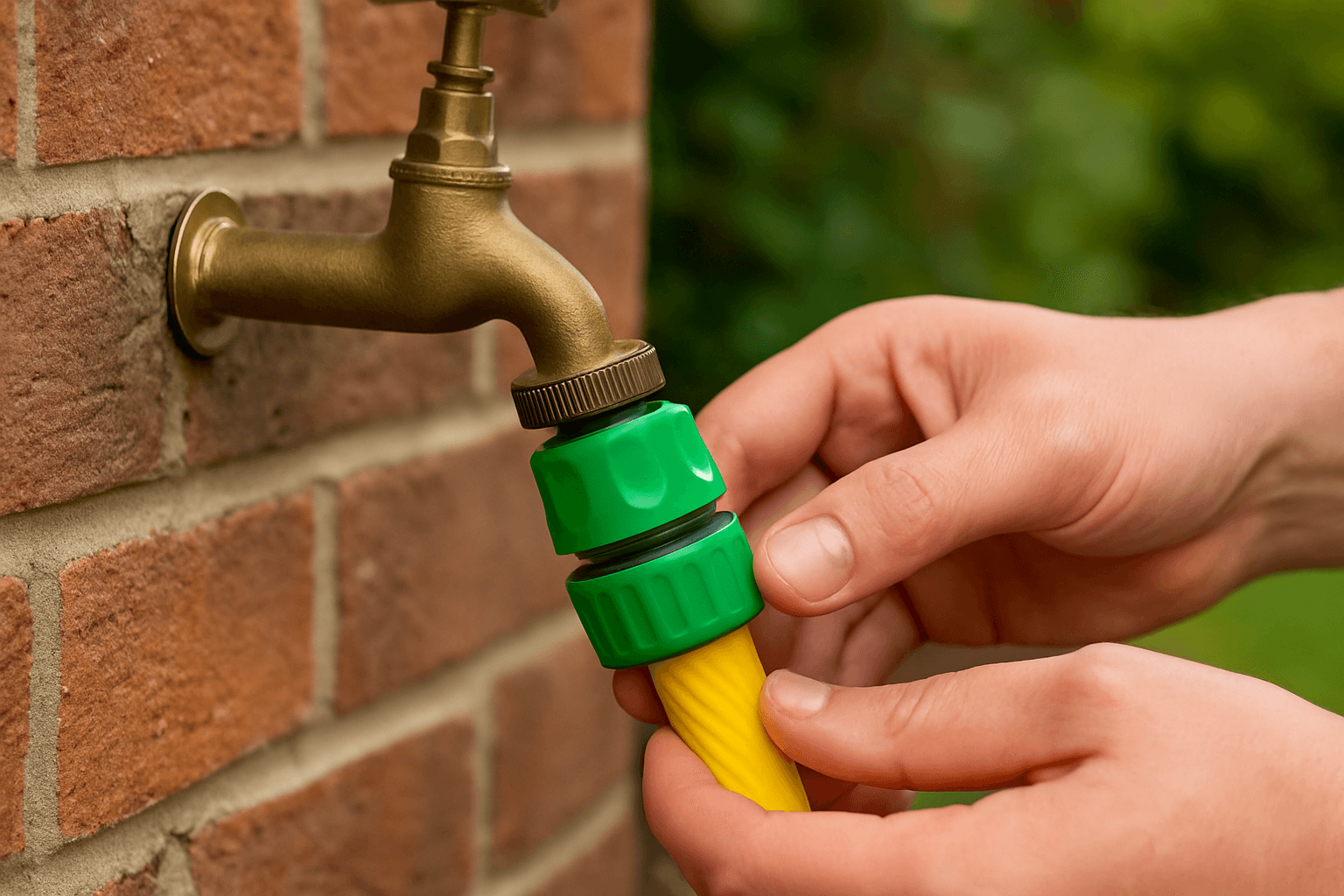 Hose Path Building Hose Fittings and Connectors for Garden Hoses | Path and Patio