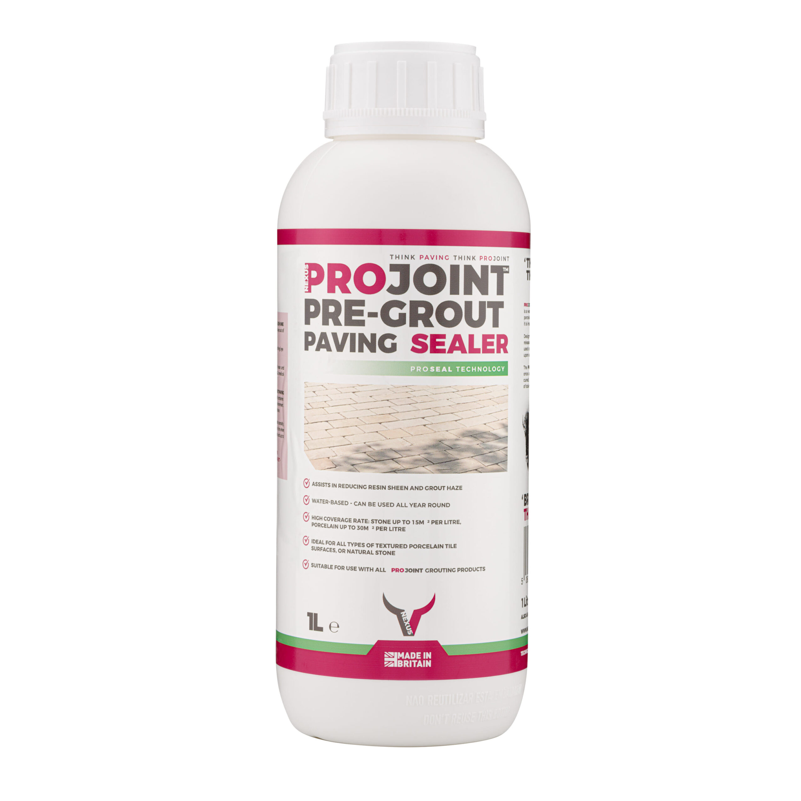 ProJoint Pre-Grout Stone & Porcelain Paving Sealer - 1 Litre