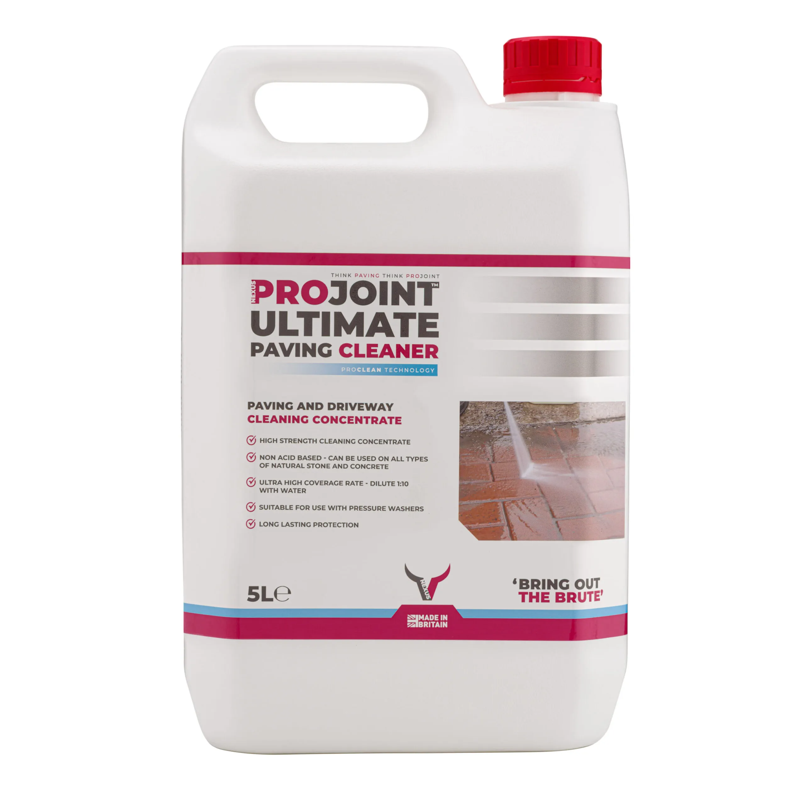 ProJoint Ultimate Paving Cleaner Concentrate – 5 Litre (NPDC5)