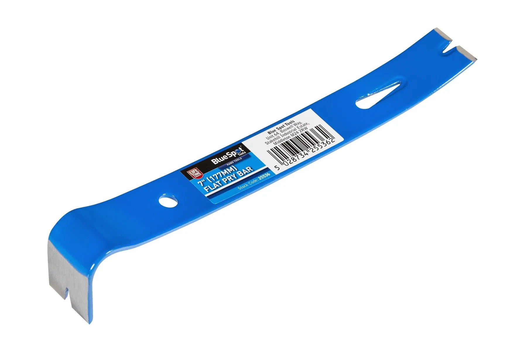 25536.jpg Blue Spot Tools Flat Pry Bar – 7-inch, 177mm (25536)