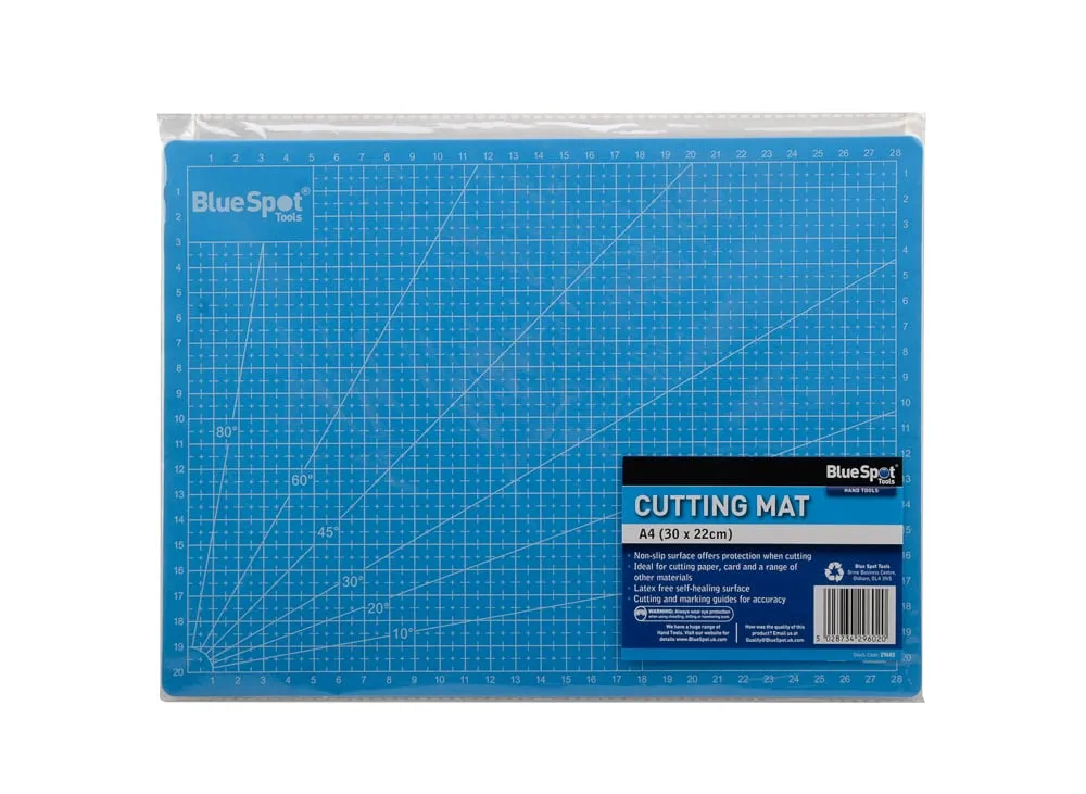 29602_factory.jpg Blue Spot Tools Self-Healing A4 Cutting Craft Mat (29602)