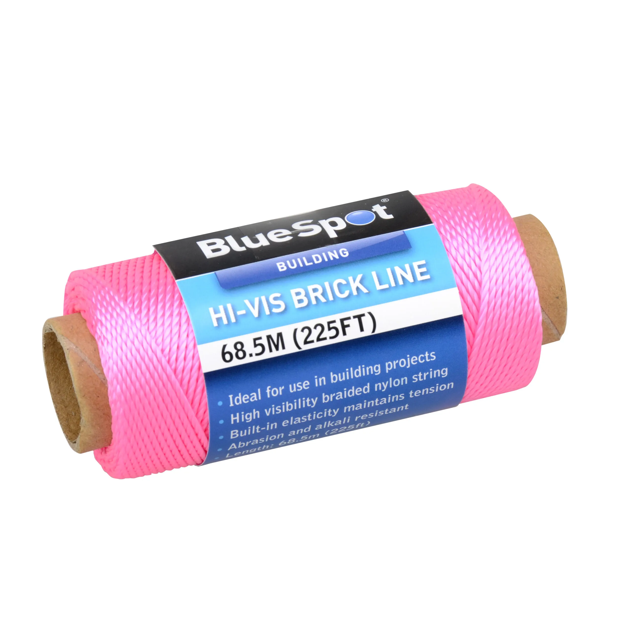 34632_2.jpg Blue Spot Tools Hi-Vis Pink Brick Line – 68.5 Metres (34632)