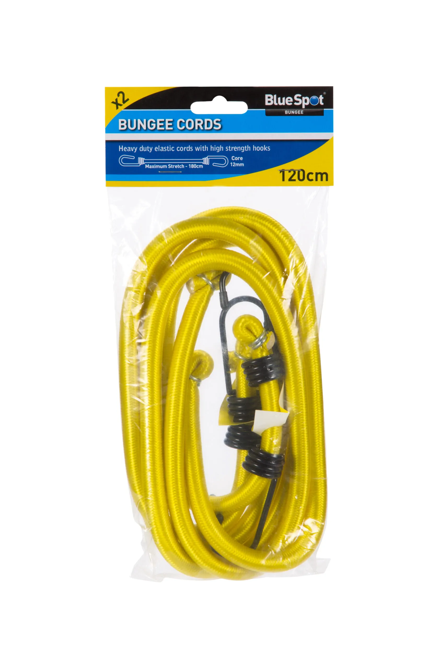 45447_9.jpg Blue Spot Tools Heavy-Duty Bungee Cord Twin Pack – 120cm, Yellow (45447)