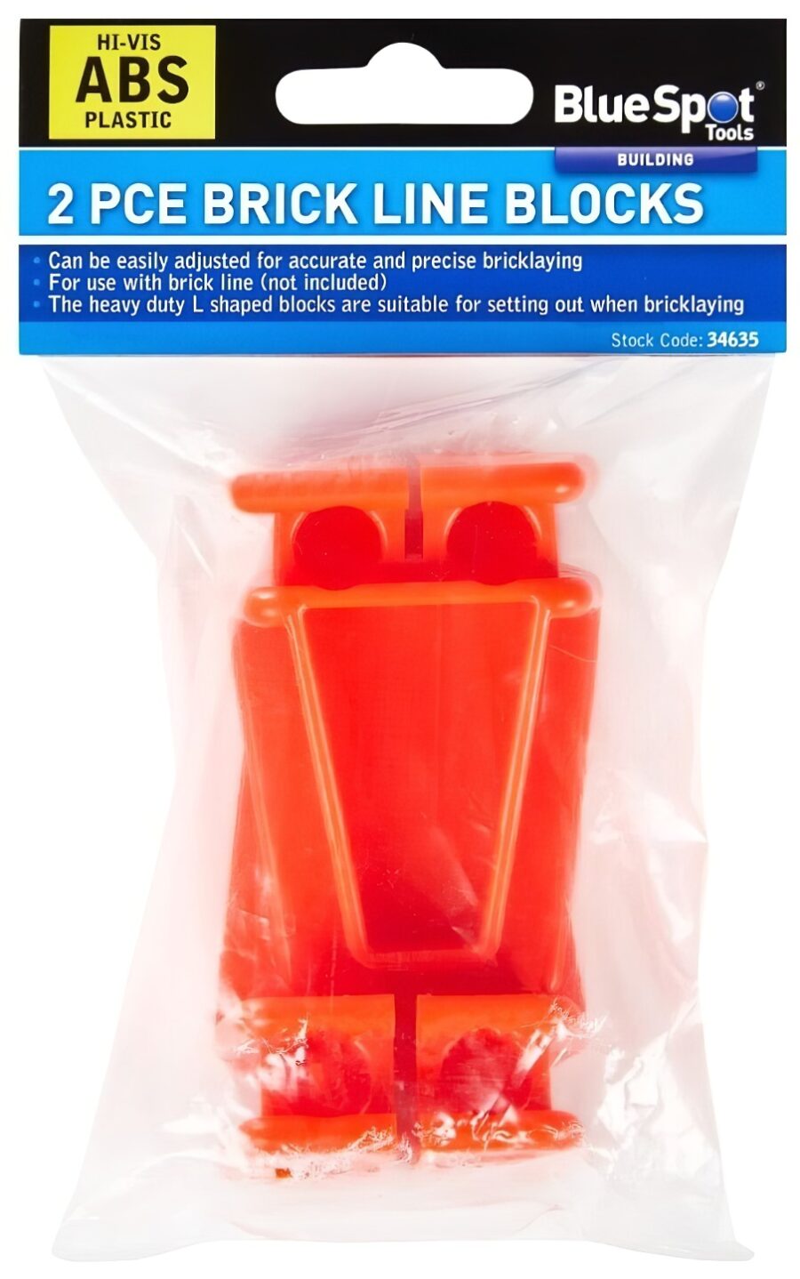 Brick Line Corner Blocks Twin Pack by Blue Spot Tools 34635 | Path and ...