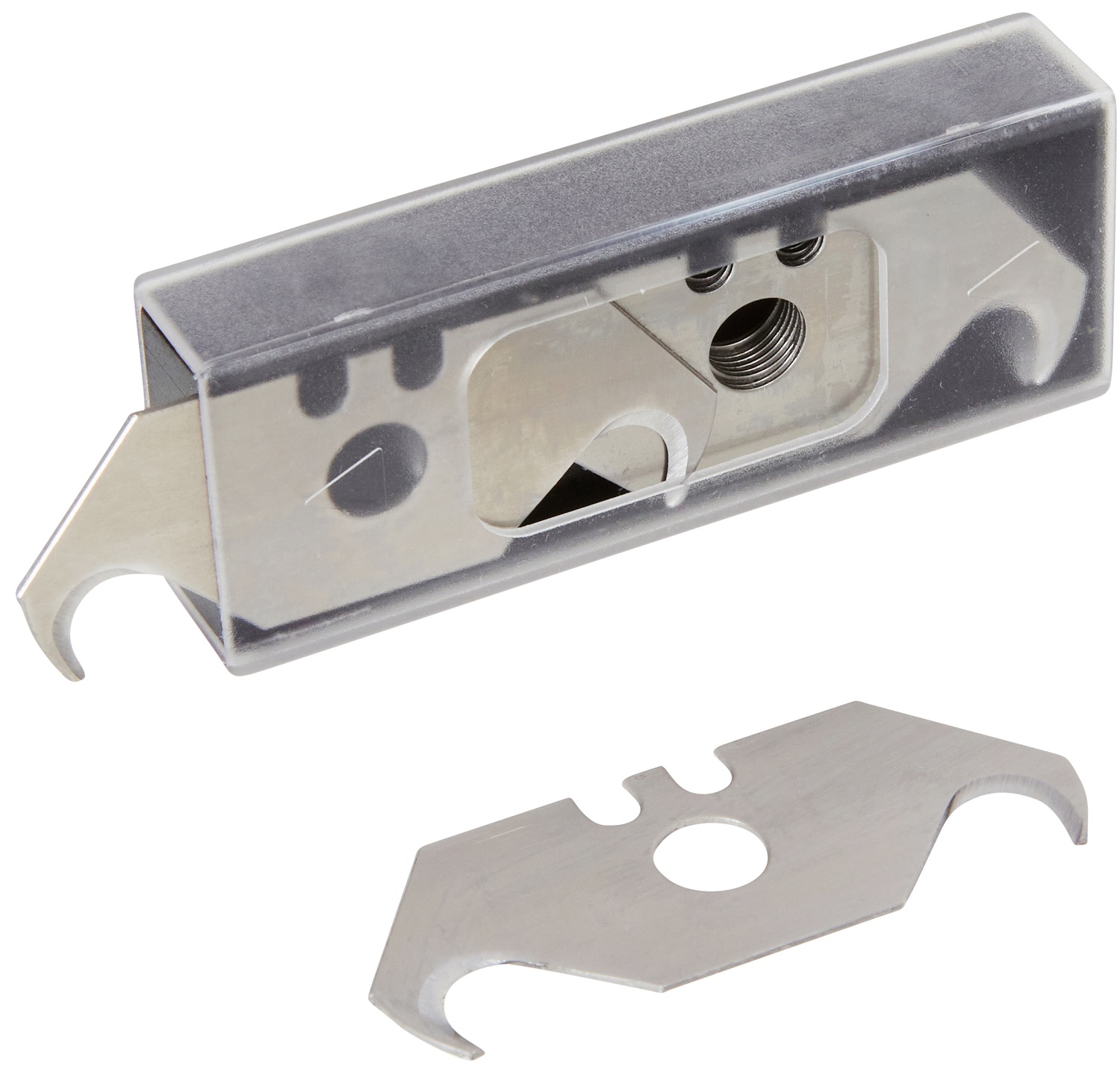 blue spot tools carpet fitters hook knife utility blades 10 pack in dispencer