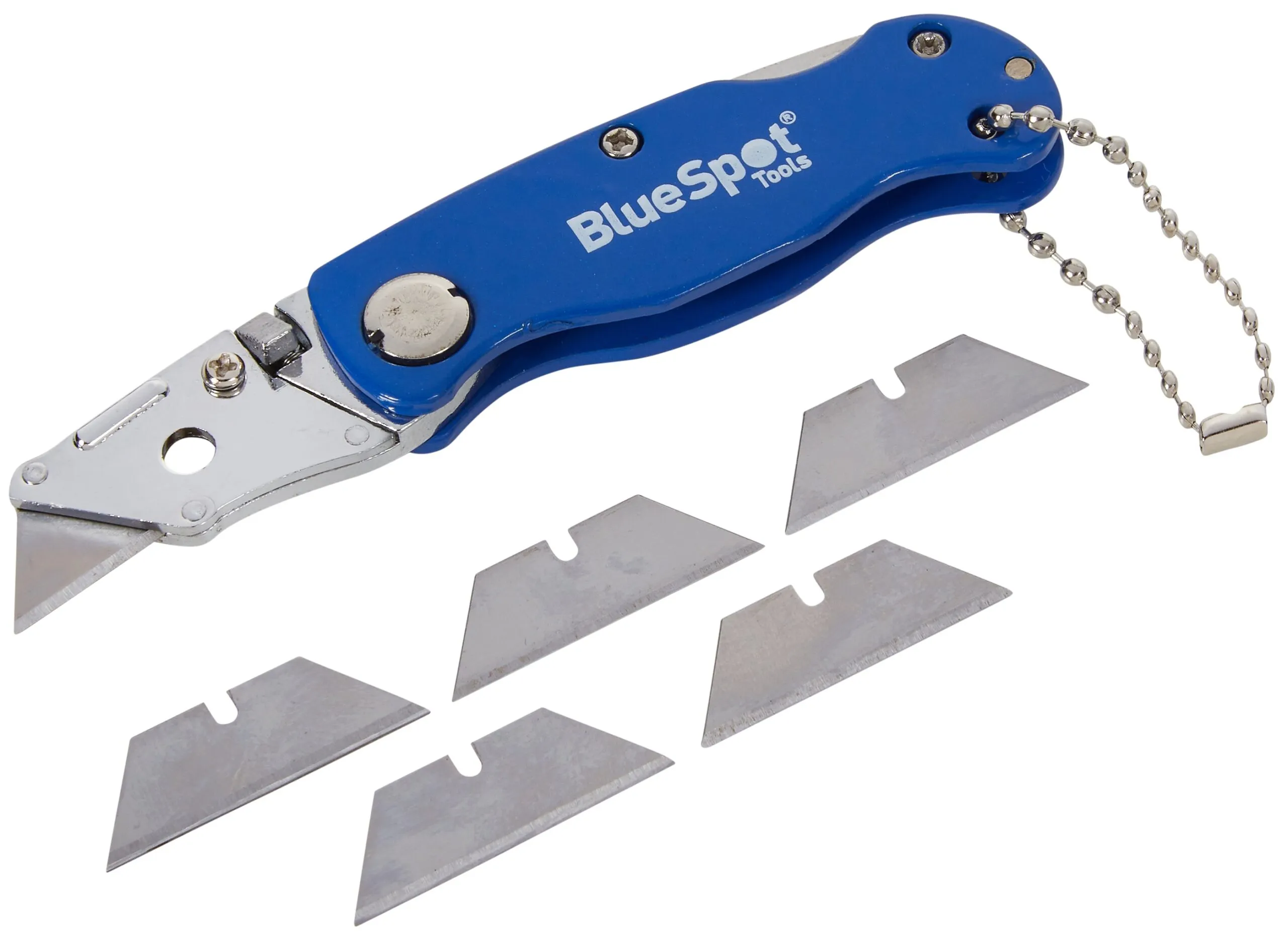 blue-spot-tools-mini-folding-utility-knife-inc-blades-29008-bluespot-1 Blue Spot Tools Mini Folding Utility Knife and Blades (29008)