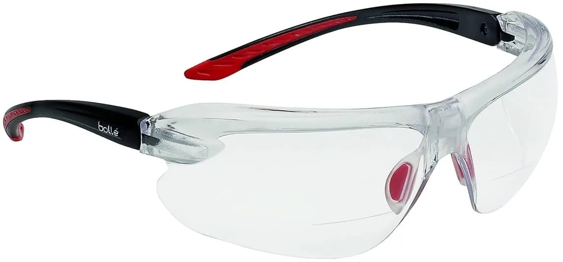 bolle-iri-s-safety-glasses-clear-bifocal-reading-1-5-2-0-2-5-3-0.jpg Bolle IRI-s Clear Bifocal Safety Glasses +2.5 Reading Lens (BOLIRIDPSI25)