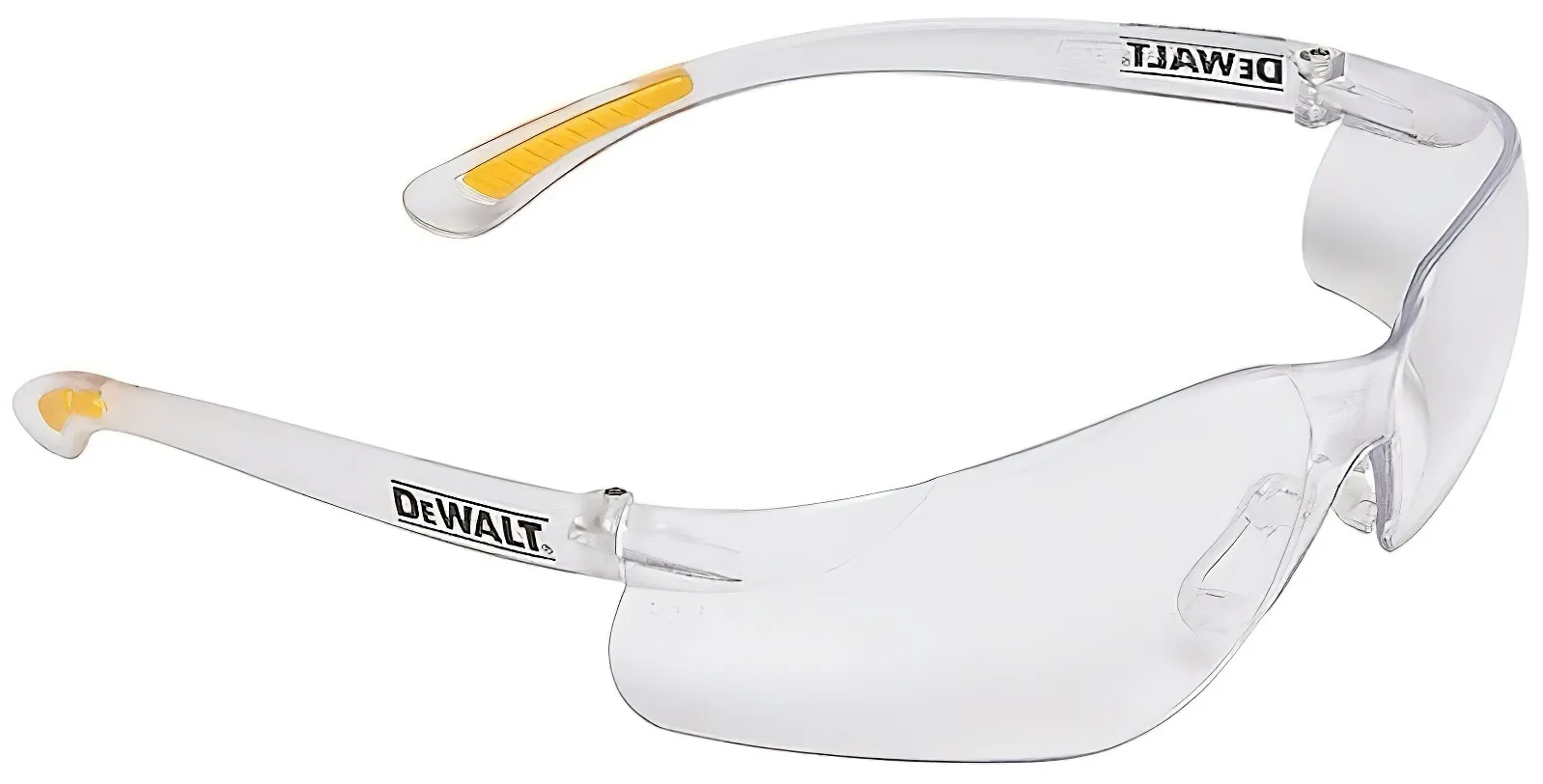 dewalt-contractors-pro-clear-safety-glasses-dpg52-1d-view-1.jpg DeWalt Contractor Pro Clear Safety Glasses – ToughCoat Work Eyewear (DPG52-1D)