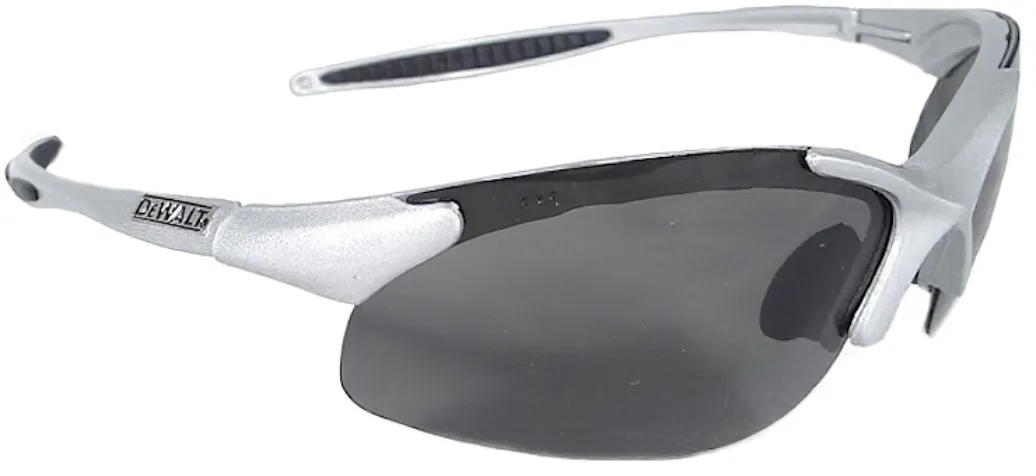 DeWalt Infinity Smoked Safety Glasses – Corded Sun Work Specs (DPG90S-2D)
