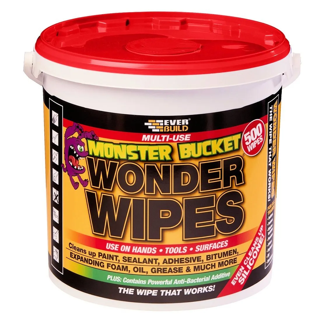 everbuild-monster-bucket-cleaning-wipes-500-tub-monsterw.jpg Sika Everbuild Monster Bucket Wonder Wipes – 500 Wipe Tub (524290)