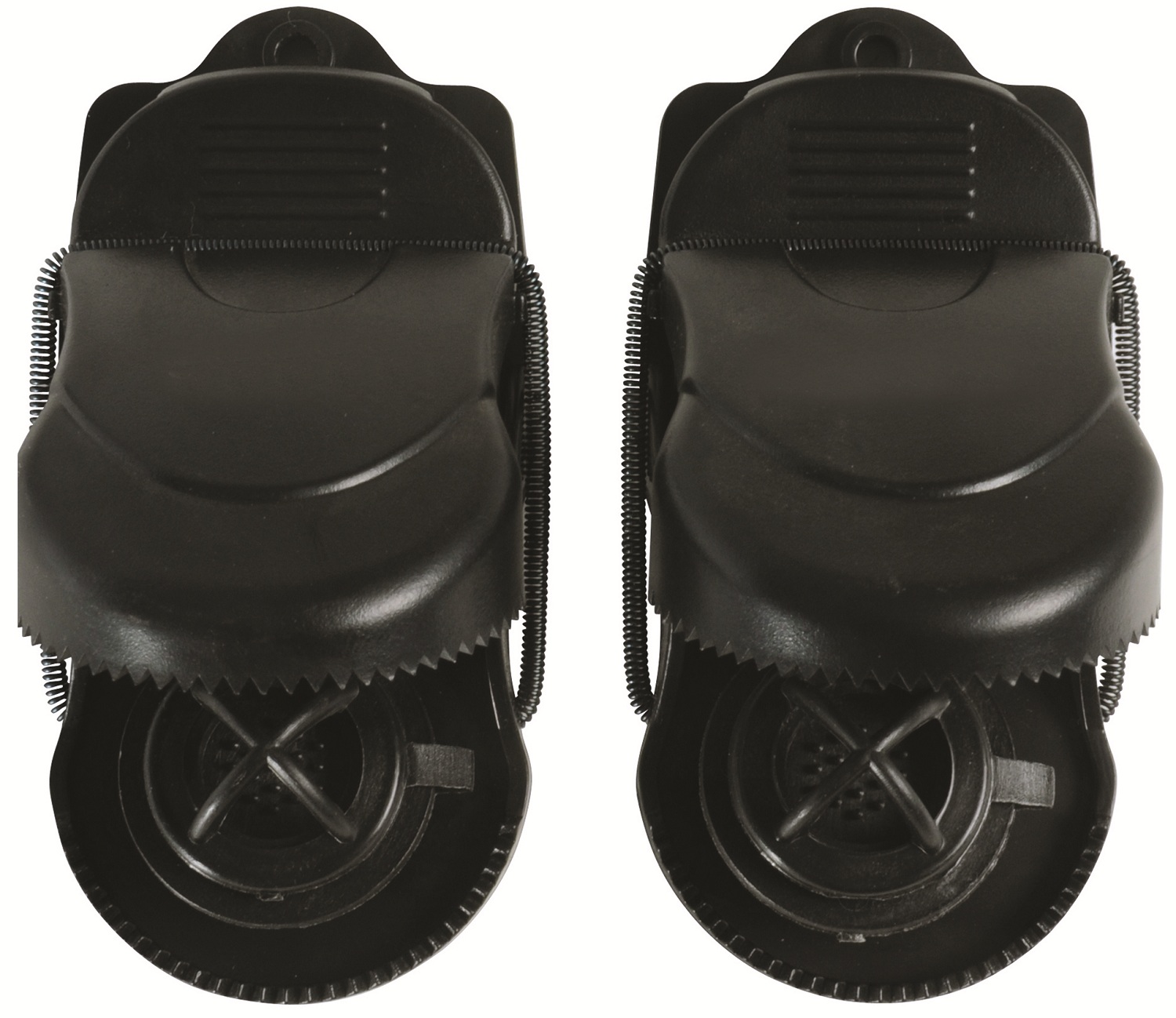 plastic mouse traps designed for effective pest control top view twin pack