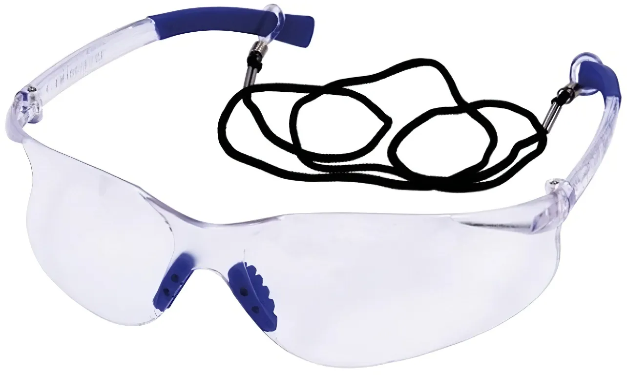 PTI Clear Wrap Around Safety Glasses – Lightweight Work Eyewear (PTI0202)
