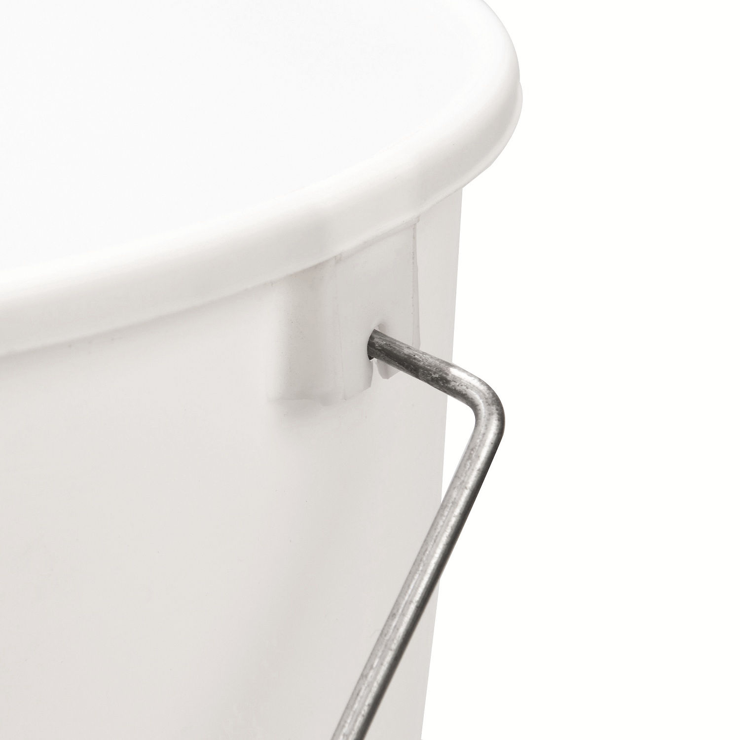 Silverline Plastic Paint Kettle 2 5 Litre Metal Handle Bucket 846839
