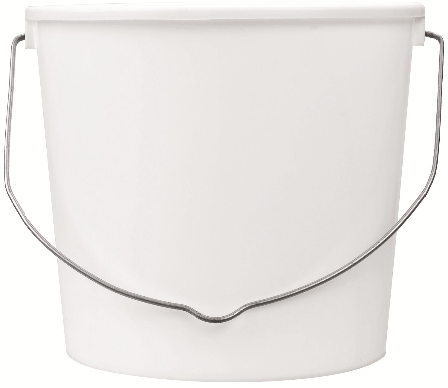 Silverline Plastic Paint Kettle 2 5 Litre Metal Handle Bucket 846839