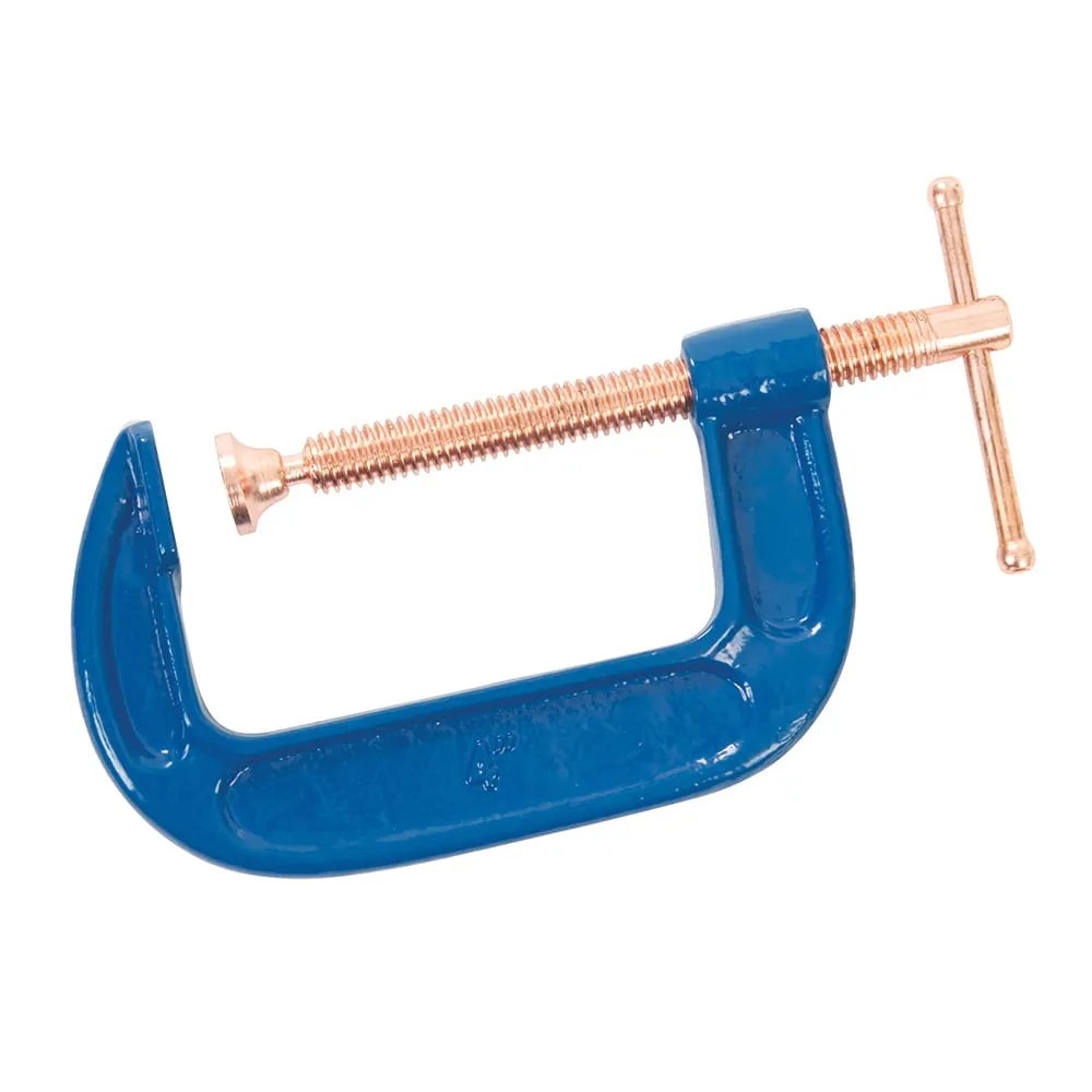 VC24_ENWNMPRO1.jpg Silverline Tools Heavy Metal G-Clamp – 150mm (VC26)