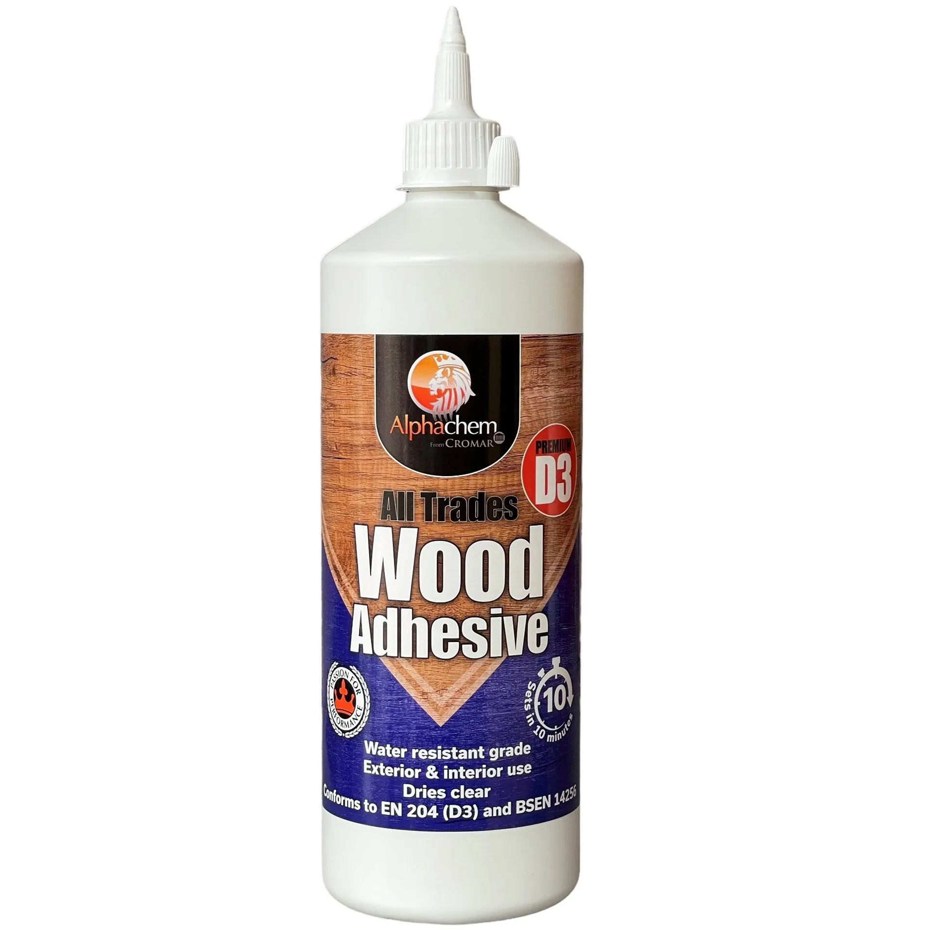 Alphachem Cromar D3 All Trades Wood Adhesive – 1 Litre (X2WA1)
