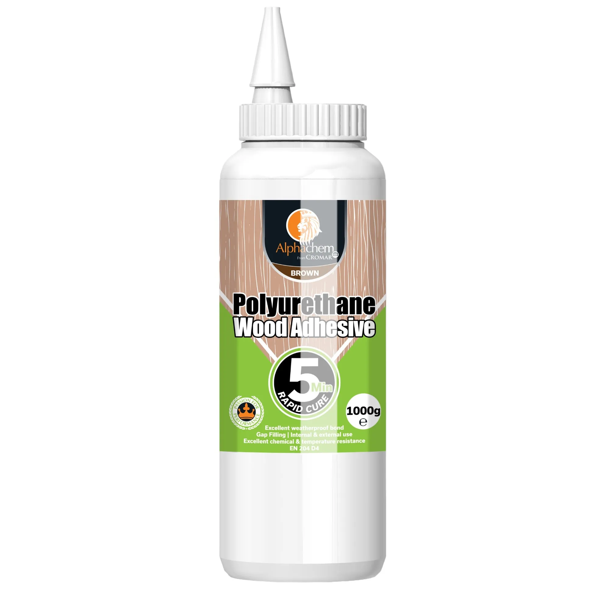 alpha-chem-polyurethane-5-min-1000g-wood-adhesive-x2pu5min1-.jpg Alphachem Cromar Polyurethane Wood Adhesive – 5 Minute, 1000g (X2PU5MIN1)