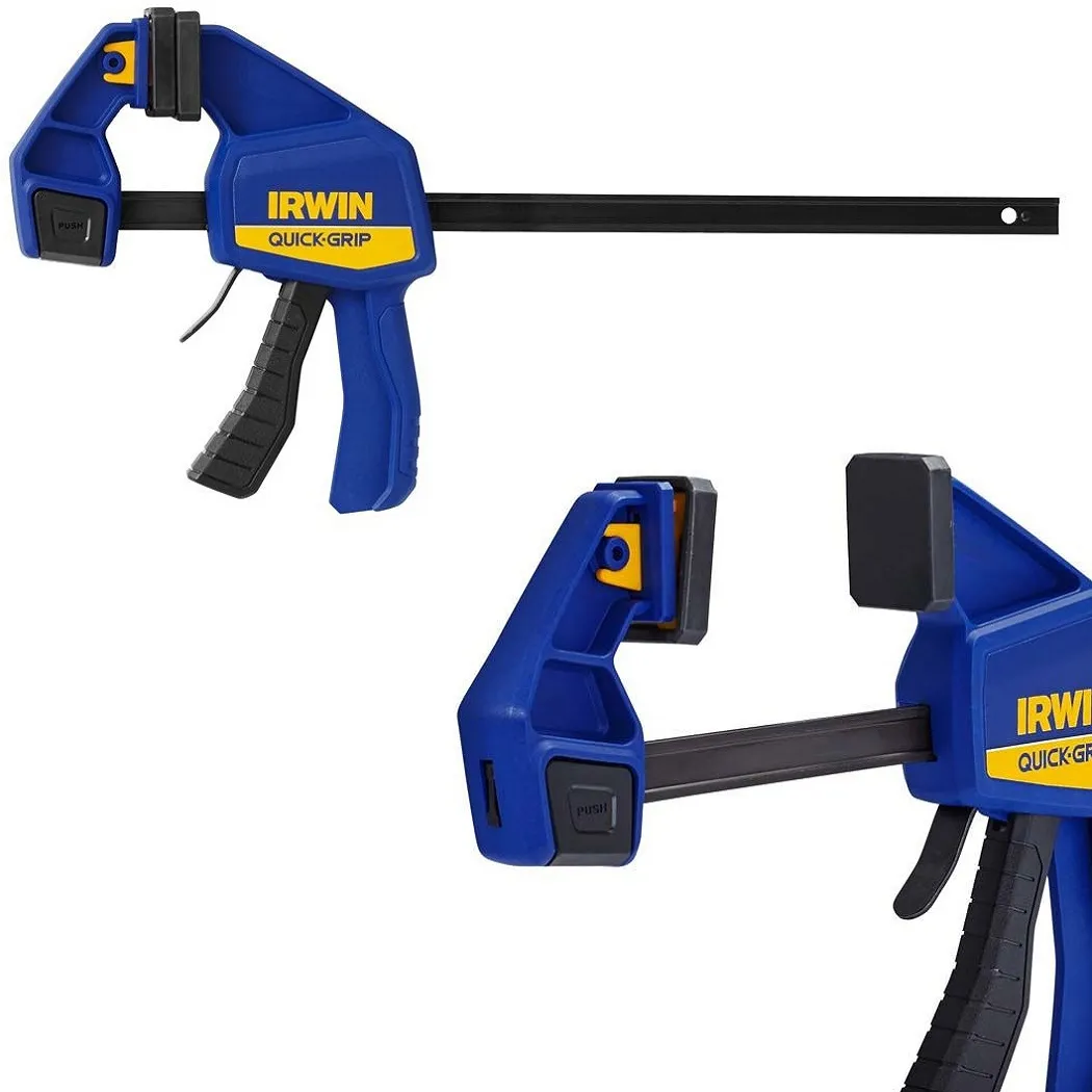 irwin-300mm-quick-grip-one-handed-trigger-clamp-t512qcel7.jpg Irwin 300mm Quick Grip One-Handed Trigger Clamp (T512QCEL7)